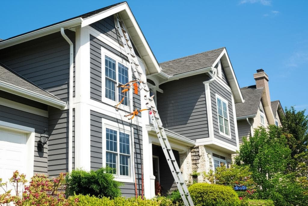 Featured image for Most Gutter Cleaning Falls Come From Ladder Misuse