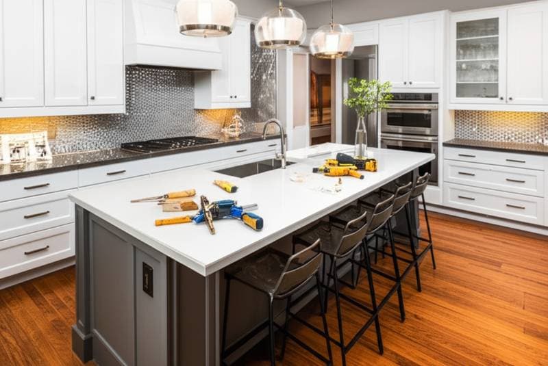 Featured image for Why Kitchen Island Installs Need Professional Help