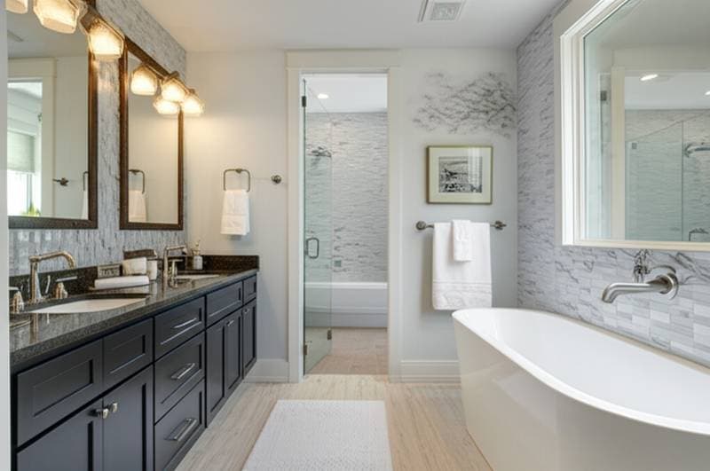 Featured image for Bathroom Remodels Return 55-70% of Cost in 2025