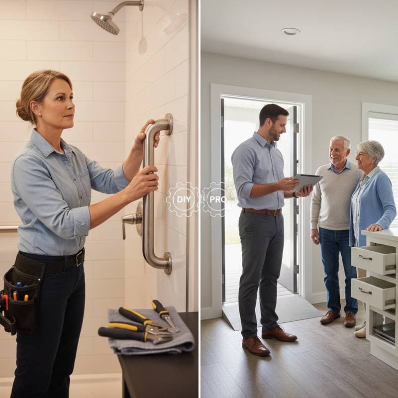 Featured image for DIY or Hire Pros for Aging in Place Modifications