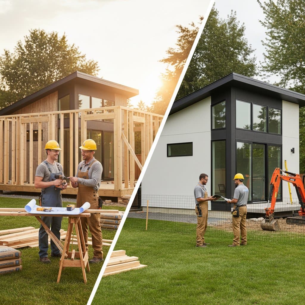 Featured image for ADU Build Costs: Cut 40% Going DIY or Pay for Speed