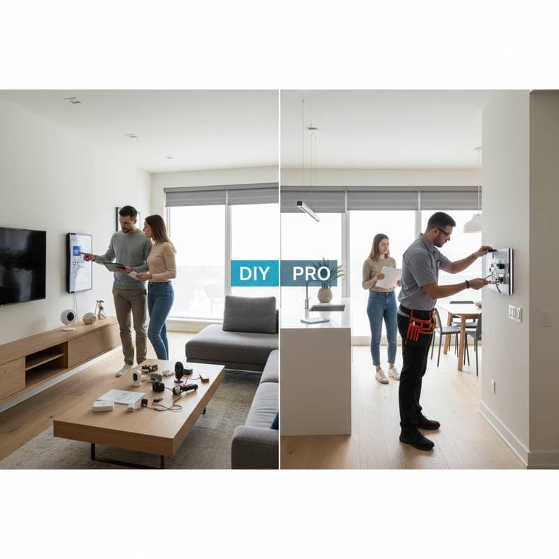 Featured image for When DIY Smart Home Projects Need a Licensed Pro