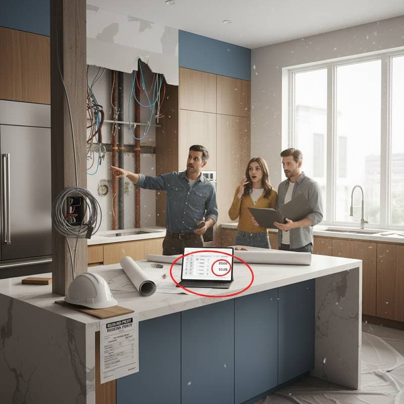 Featured image for Hidden Kitchen Remodel Costs That Blow Your Budget