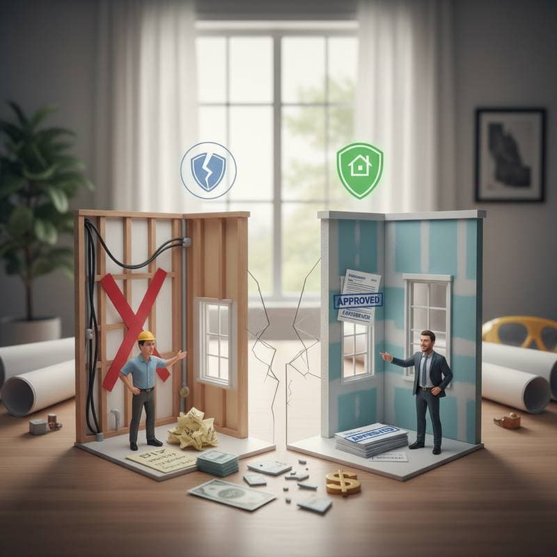 Featured image for Why Skipping Permits Can Void Your Insurance Claim