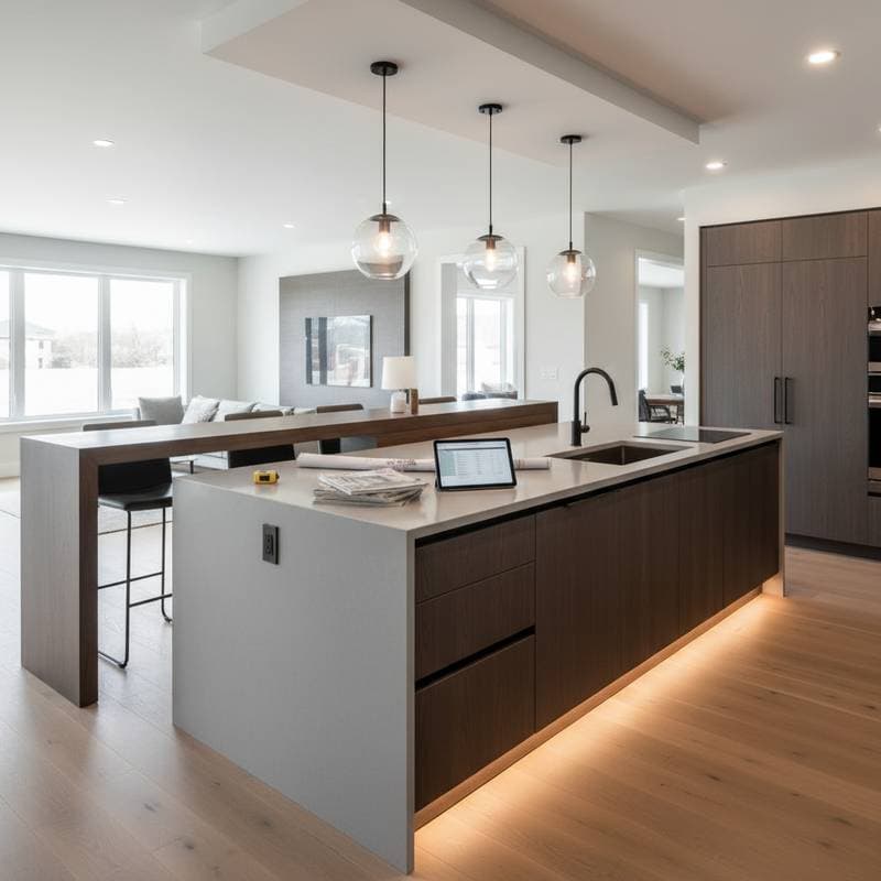 Featured image for Kitchen Island Costs: $2,500 to $10,000 in 2025