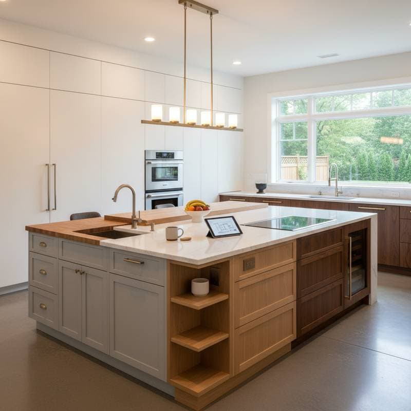 Featured image for Kitchen Island Costs: $1,500 to $15,000+ Explained
