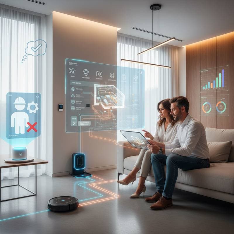 Featured image for AI Tools Replace Contractors for Smart Homes Now