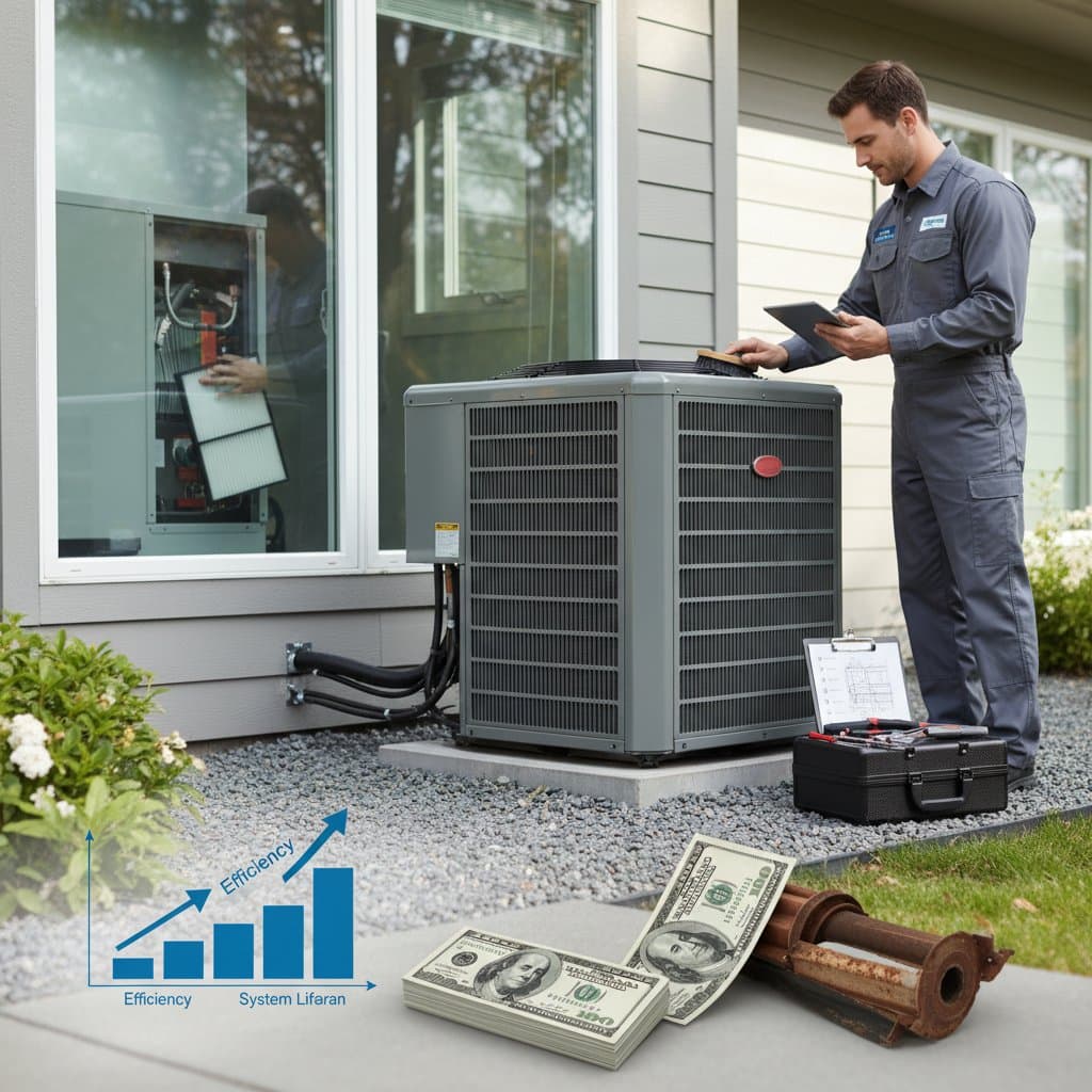 Featured image for Spring HVAC Tune-Ups Prevent $3K+ Repair Bills