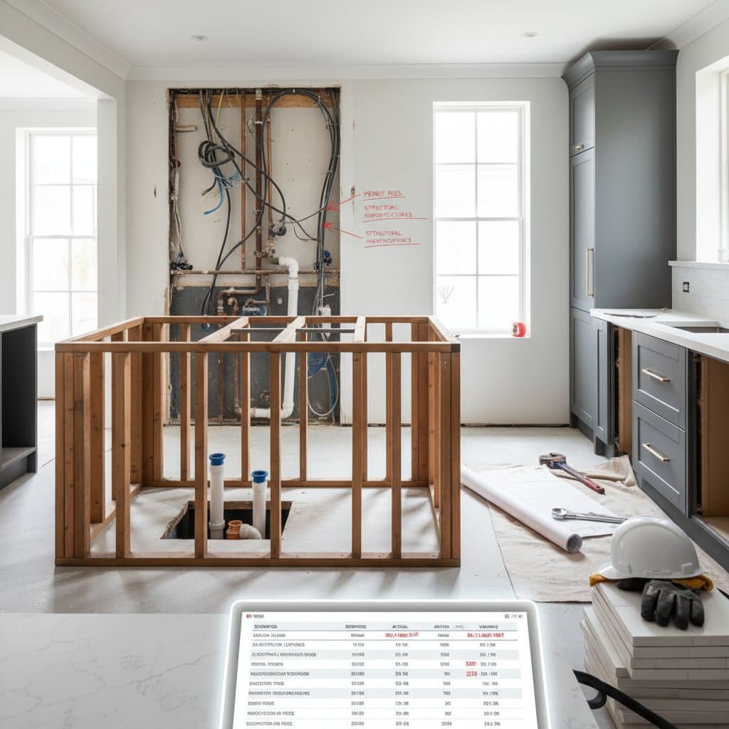 Featured image for Hidden Kitchen Costs That Derail Your Remodel Budget