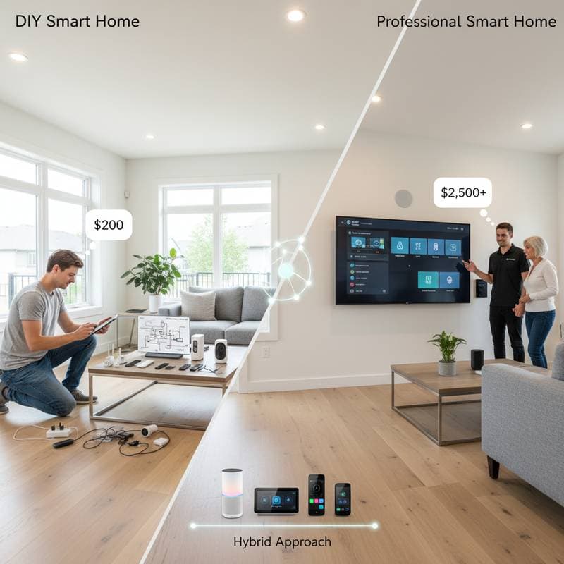 Featured image for DIY Smart Homes Cost $200-$2,500: What Changes Your Price