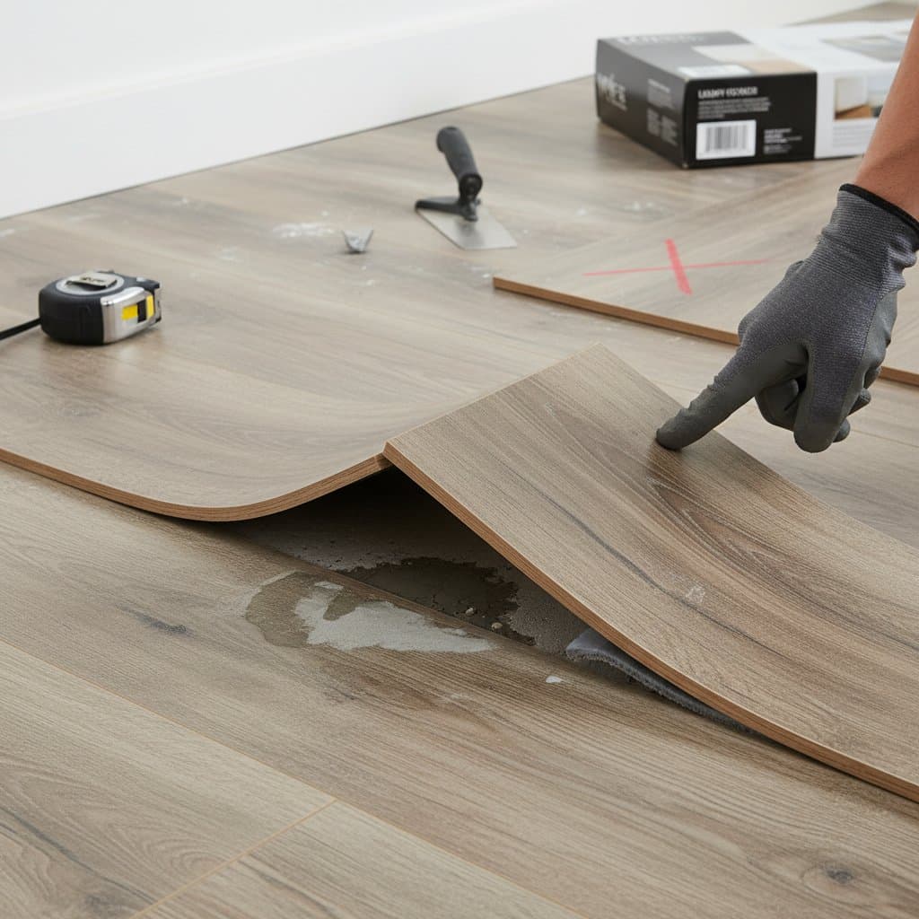 Featured image for Why LVP Floors Fail: Subfloor Prep Mistakes