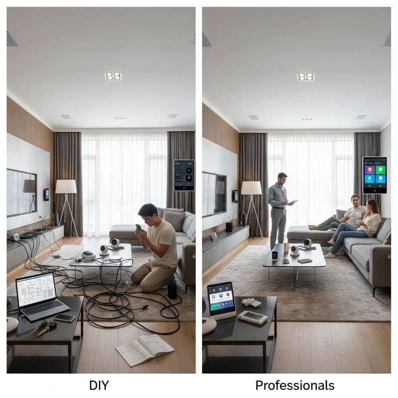 Featured image for Smart Home Installation: When DIY Costs More Than Pros