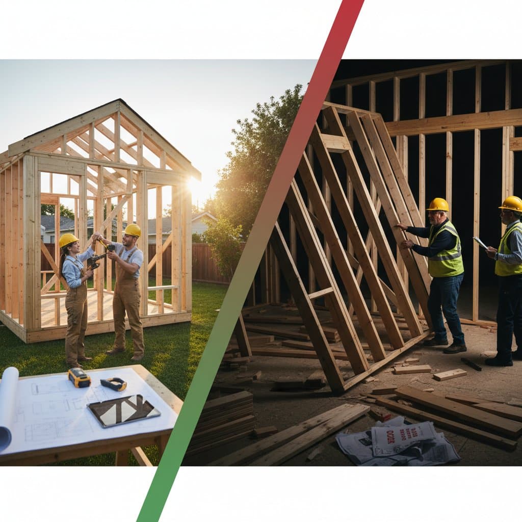 Featured image for DIY ADU Framing: Smart Savings or Costly Errors?