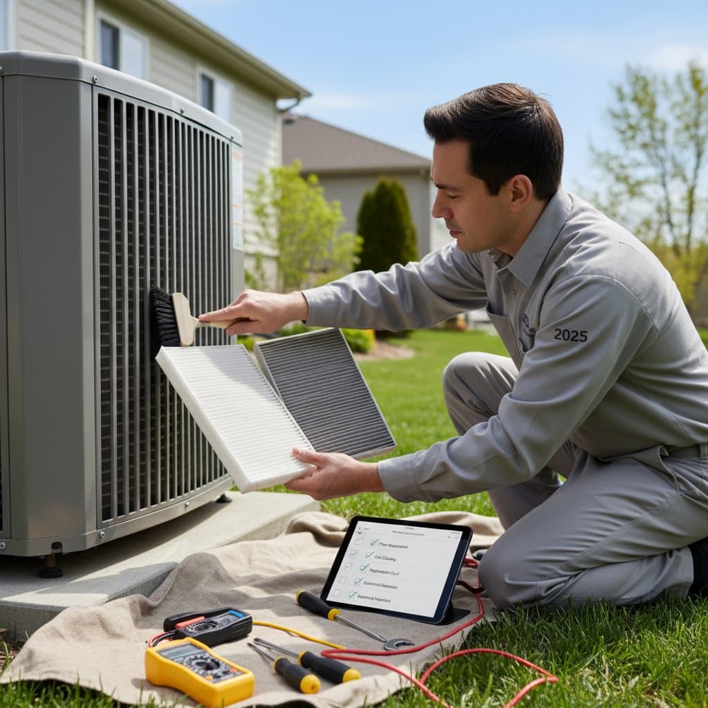 Featured image for Spring HVAC Checks That Prevent $1,000+ Repairs