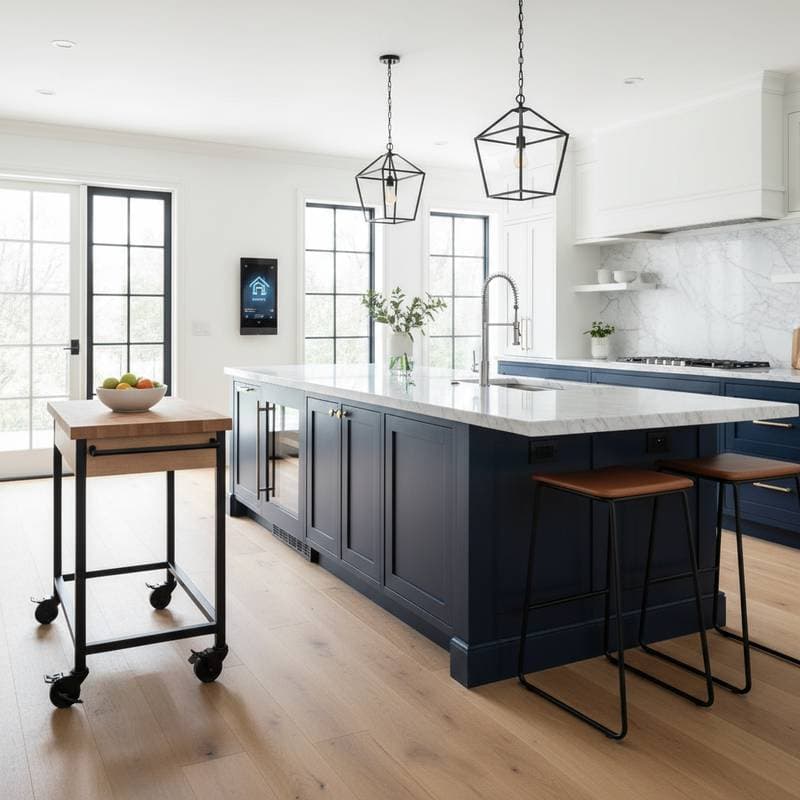 Featured image for Kitchen Island Costs: $300 to $12,000 in 2025