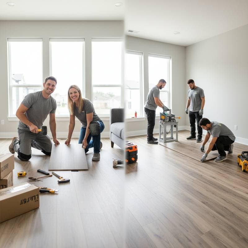 Featured image for DIY LVP Floors: Save Big or Splurge on Pros?