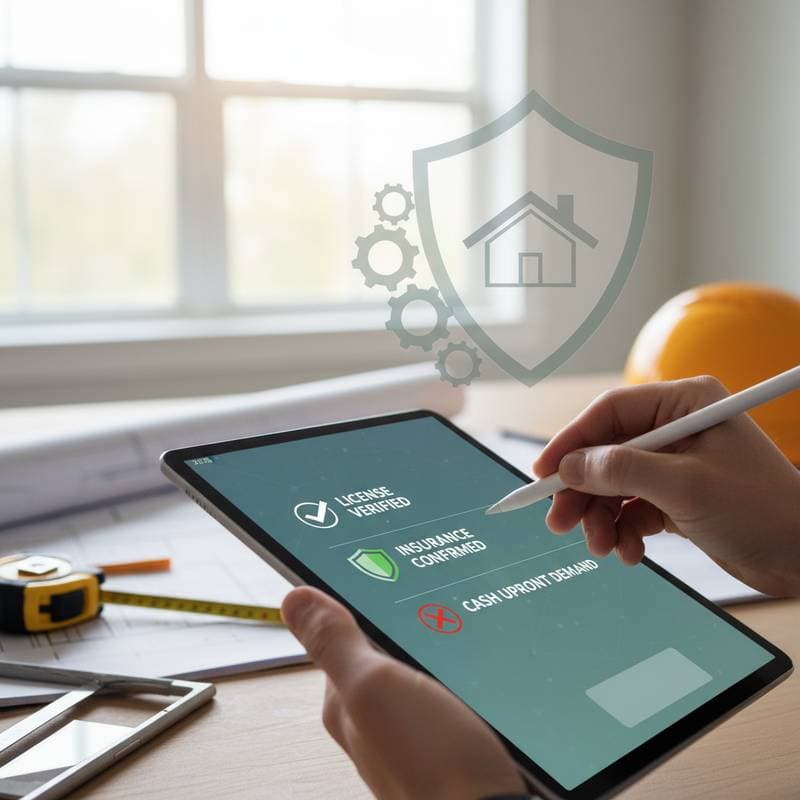 Featured image for Contractor Red Flags That Stop Scams Before Deposit