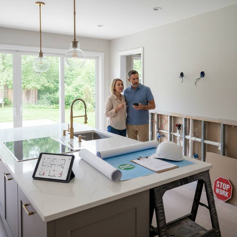 Featured image for Kitchen Permits: When DIY Crosses the Legal Line