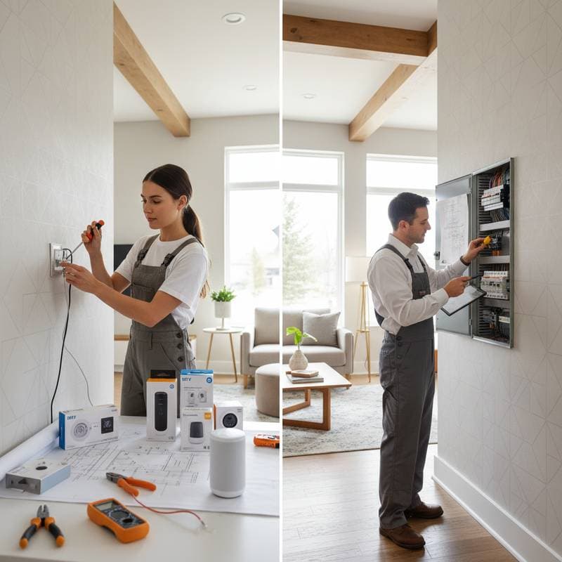 Featured image for When Smart Home DIY Crosses Into Electrician Territory