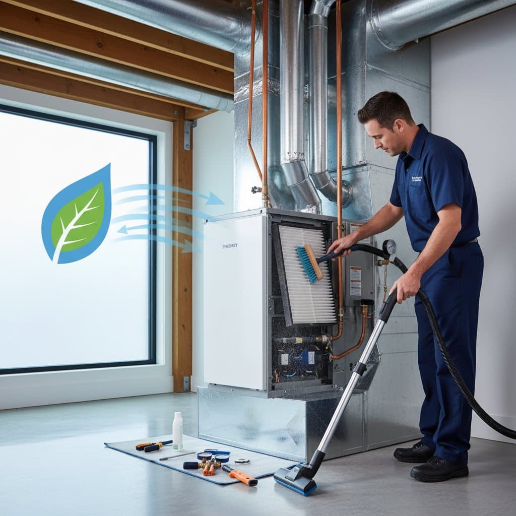 Featured image for Spring HVAC Tune-Up Cuts Bills and Clears Indoor Air