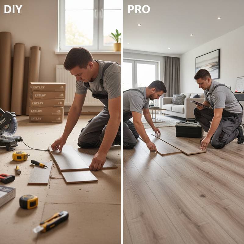 Featured image for DIY LVP Floors: Save Cash or Splurge on Pros in 2025