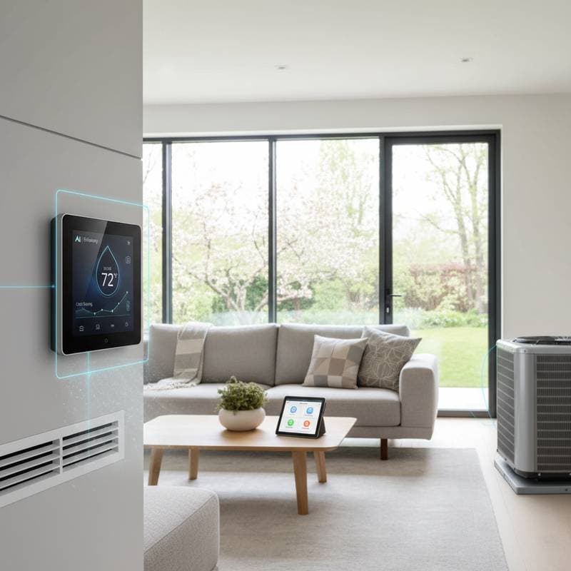 Featured image for AI Cuts Spring HVAC Costs by Learning Your Home