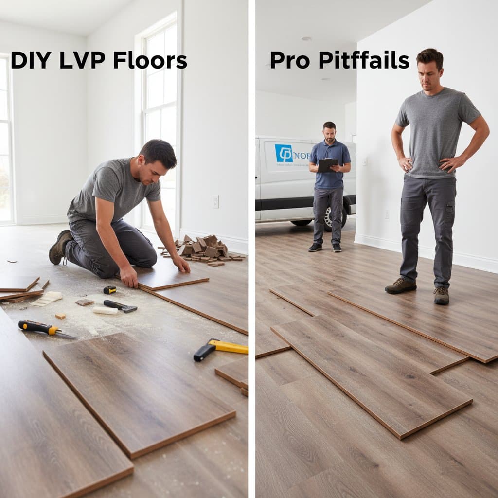 Featured image for DIY LVP Floors: Save Cash or Face Pro Pitfalls?