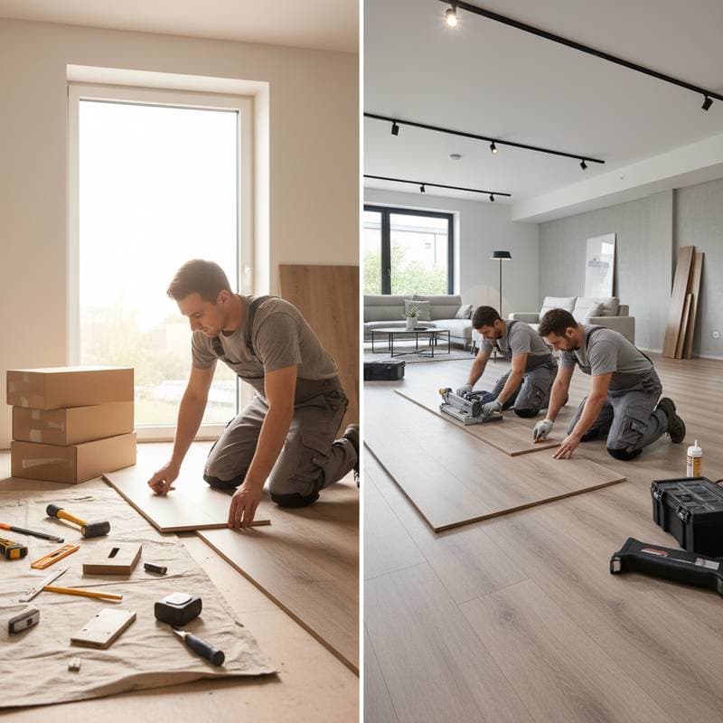 Featured image for DIY LVP Floors: Save Big or Pay for Pro Perfection?