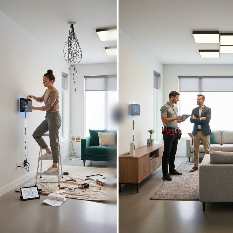 Featured image for Smart Home DIY: When to Call a Pro Instead
