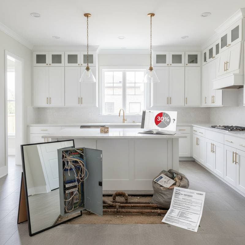 Featured image for Hidden Kitchen Remodel Costs Add 30% to Your Budget