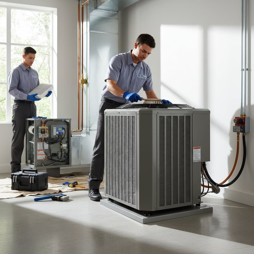 Featured image for Spring HVAC Prep Stops Summer Breakdowns Cold