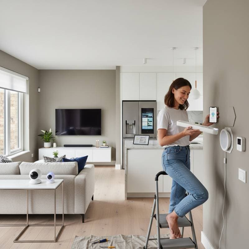 Featured image for DIY Smart Home Upgrades That Skip the Electrician