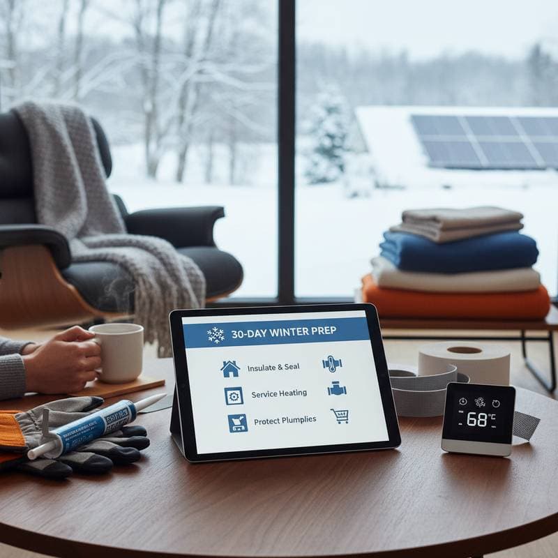 Featured image for Start Winter Prep 30 Days Before the First Storm