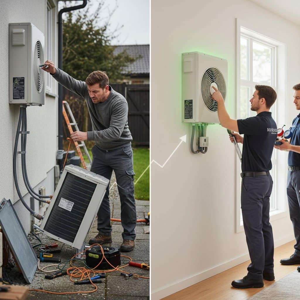 Featured image for DIY Heat Pump Risks Often Outweigh Apparent Savings