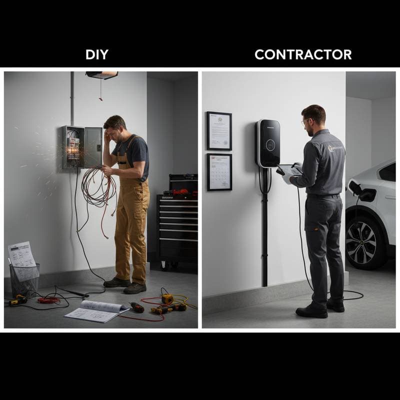 Featured image for Why EV Charger Installation Isn't Actually DIY-Friendly