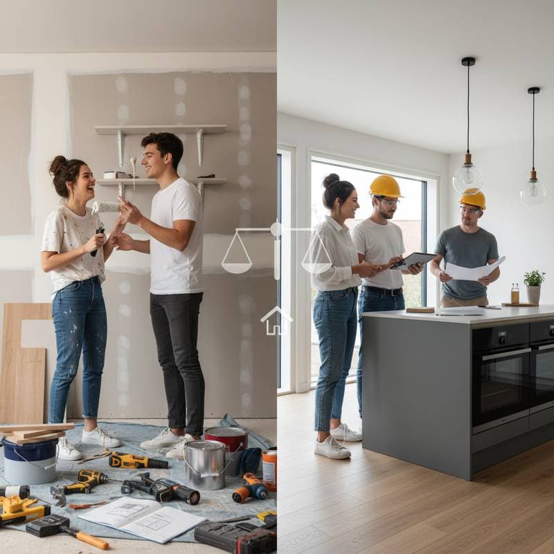 Featured image for Gen Z Reno Dilemma: DIY First Fix or Hire Pros?
