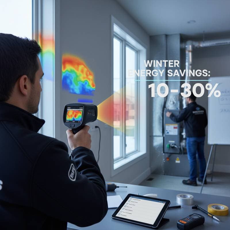 Featured image for Winter Energy Audits Cut Heating Bills 10-30 Percent