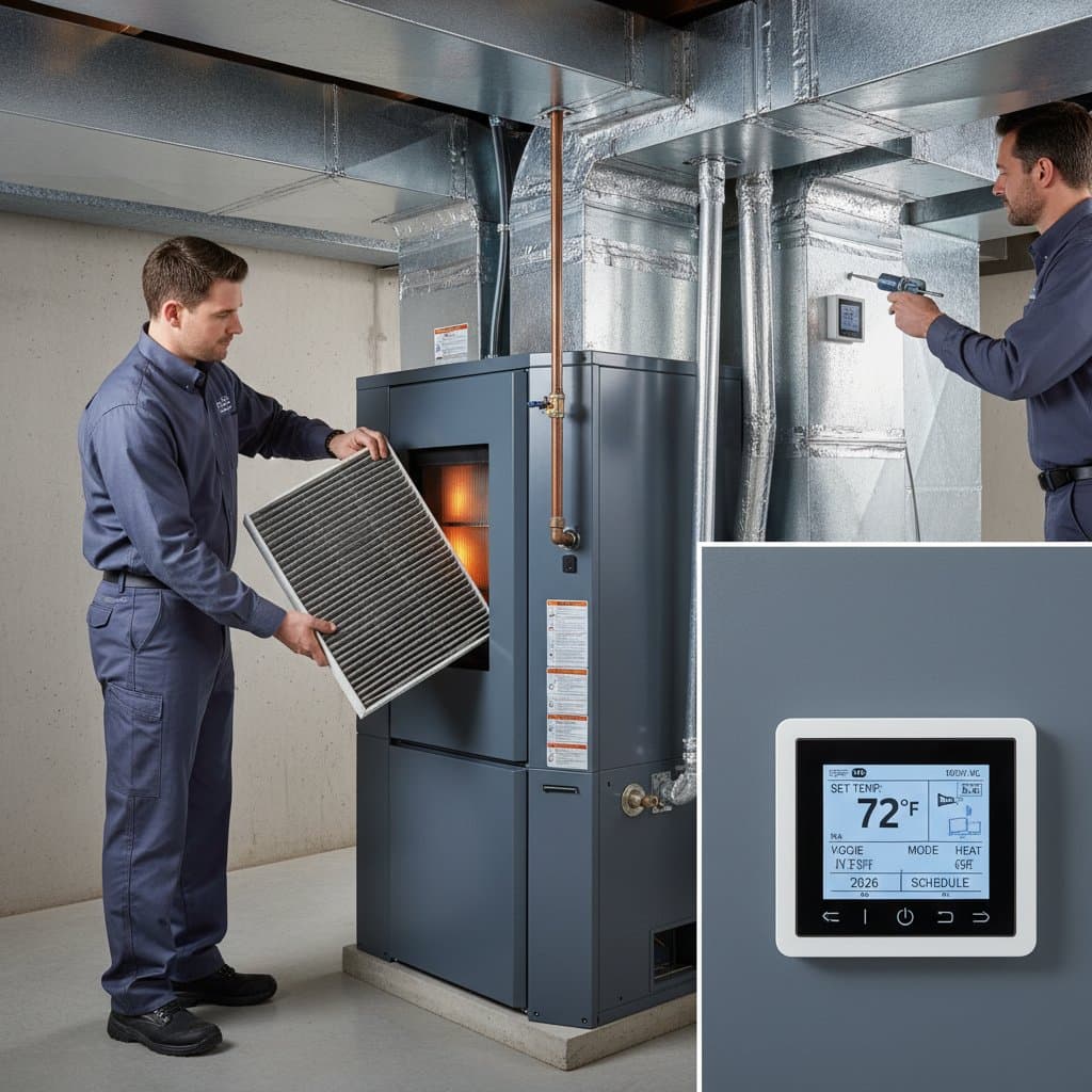 Featured image for Winter HVAC Prep Stops Half of System Failures