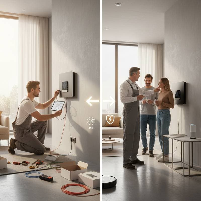 Featured image for Should You DIY Smart Home Setup or Hire a Pro?