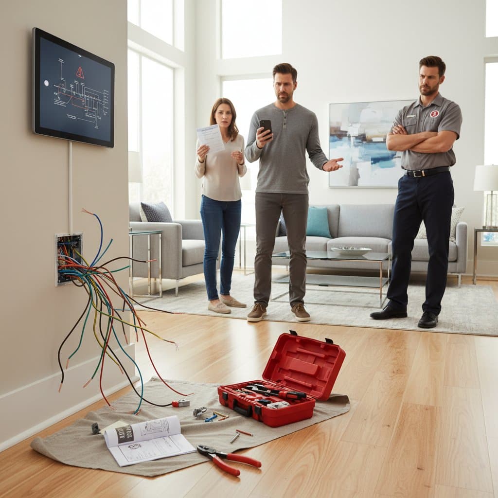 Featured image for Why DIY Smart Home Wiring Can Void Your Insurance