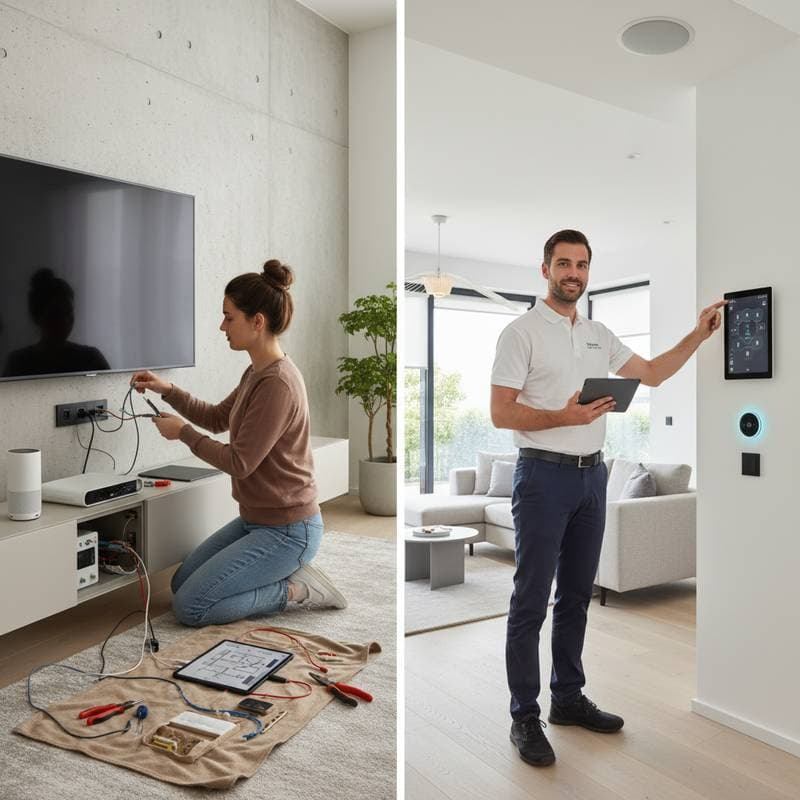 Featured image for Smart Home Setup: When DIY Saves and When Pros Win