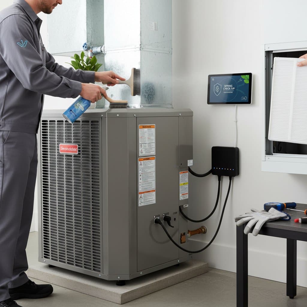 Featured image for Spring HVAC Care Prevents Costly Summer Repairs