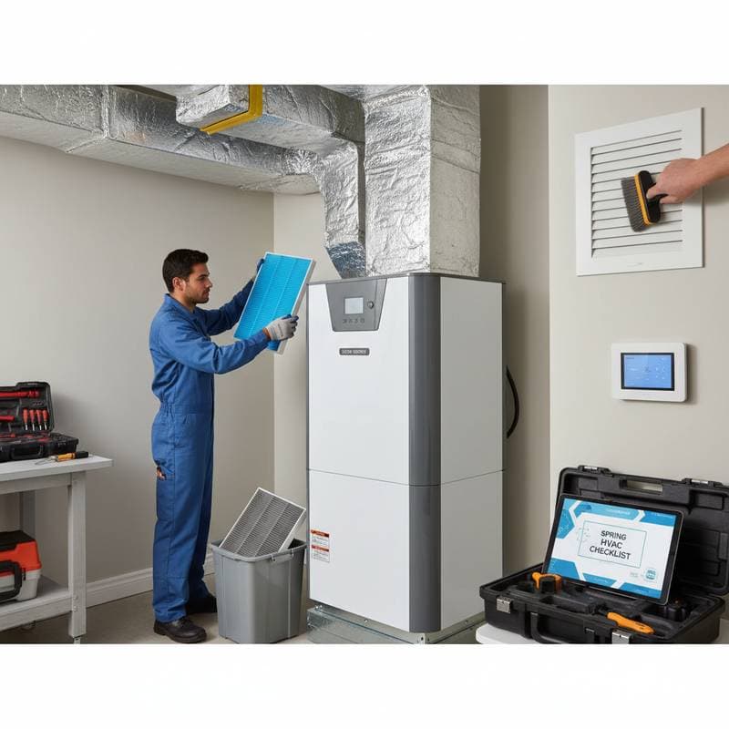 Featured image for Spring HVAC Prep Prevents Mid-Season Breakdowns