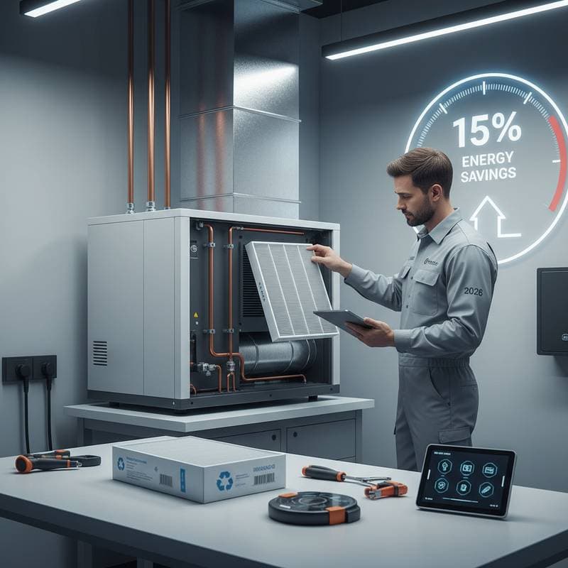 Featured image for Spring HVAC Prep Cuts Summer Energy Bills 15%