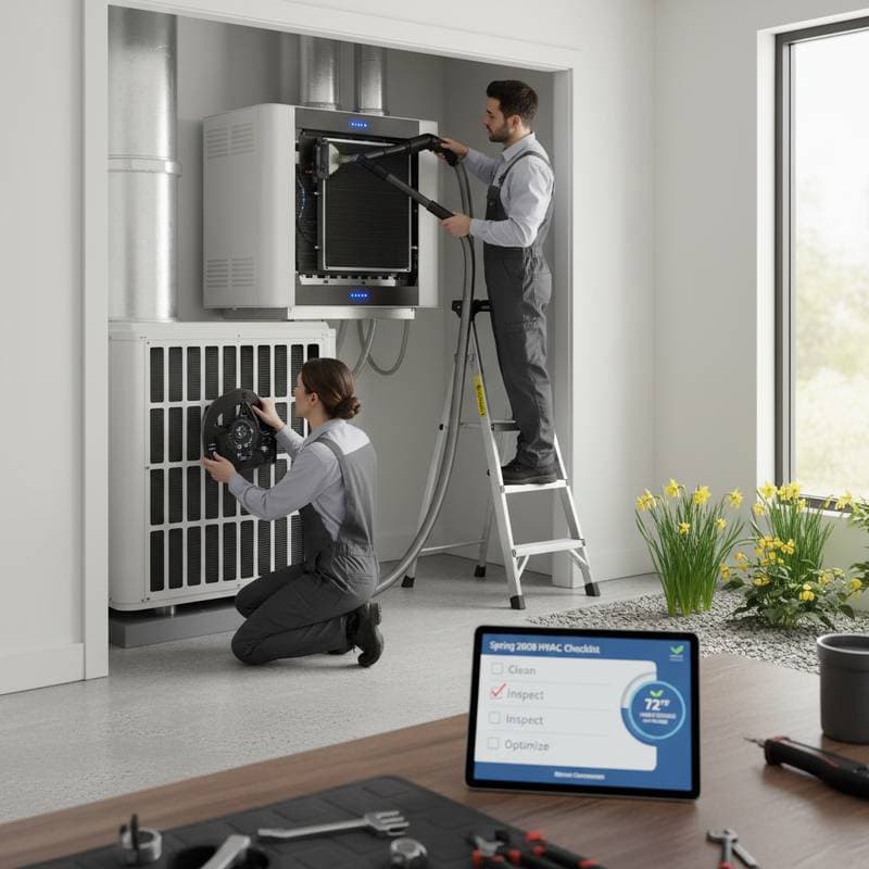 Featured image for Spring HVAC Tune-Up: Three Stages to Peak Efficiency