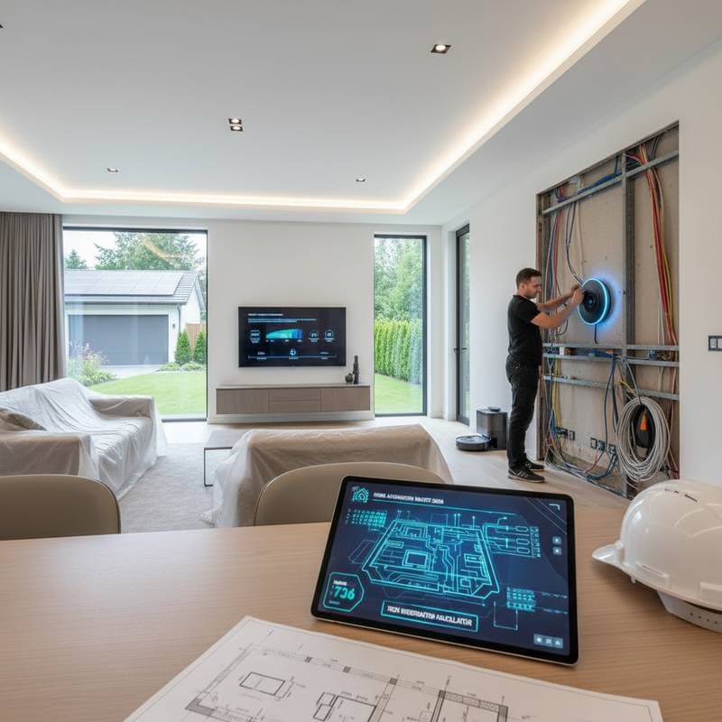 Featured image for Smart Home Remodel Costs: Infrastructure to Automation