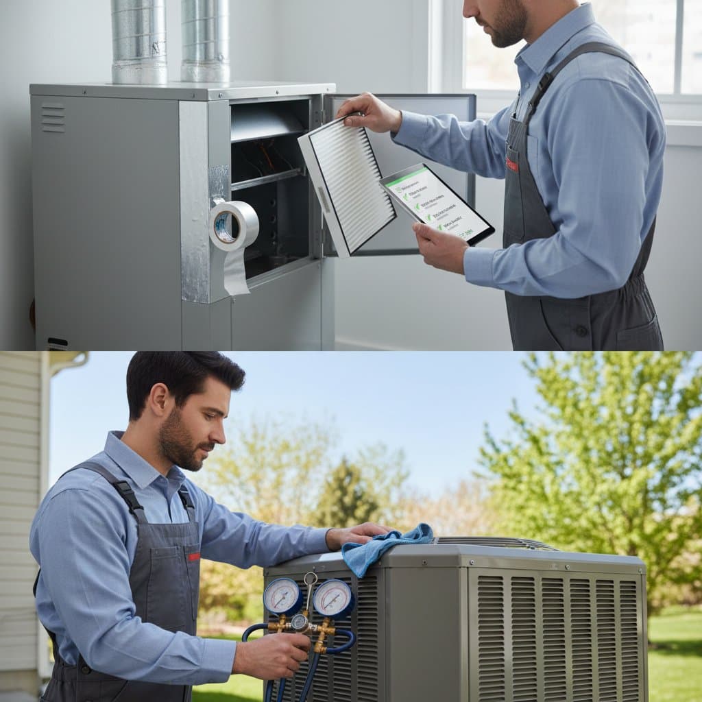 Featured image for Spring HVAC Checks Cut Cooling Costs by 15 Percent