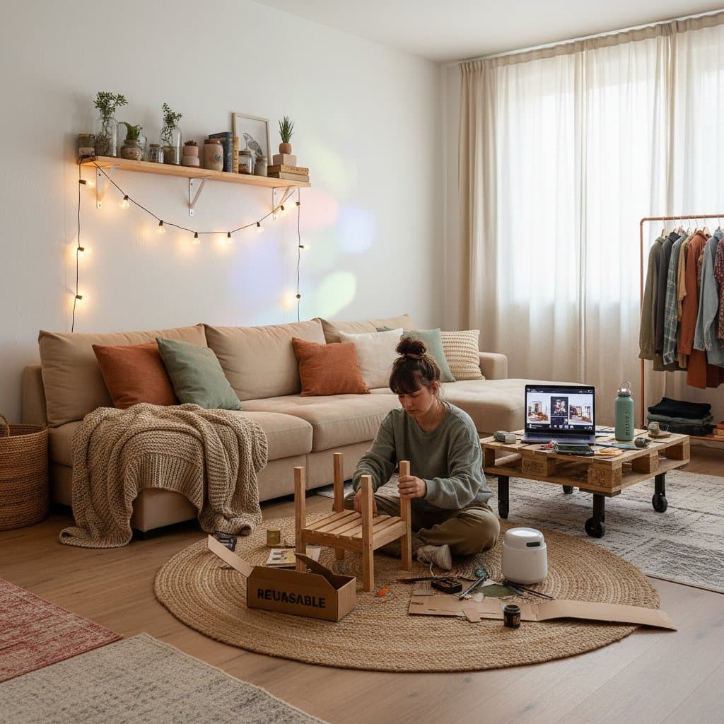 Featured image for TikTok's Soft Utility Look Transforms Gen Z Homes