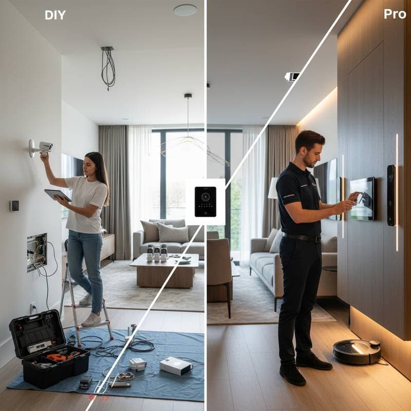 Featured image for DIY vs Pro: Which Smart Home Setup Saves Money?