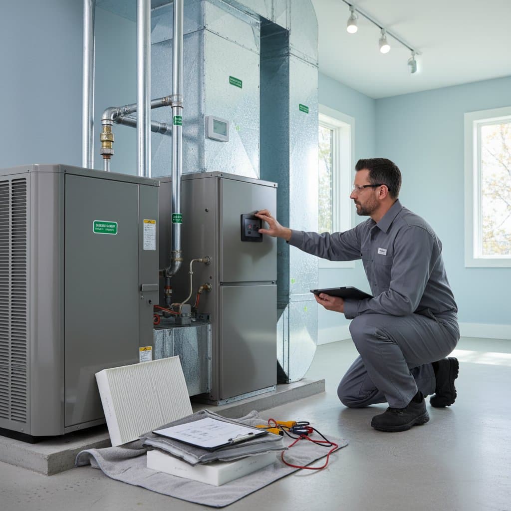 Image for Spring HVAC Checks Cut Energy Waste and Bills